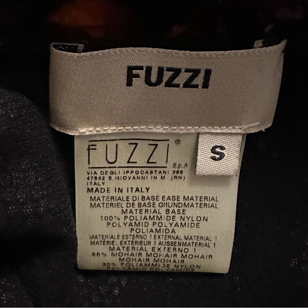 Fuzzi Jean Paul Gaultier Fall Floral Lightweight Cardigan Size S - Picture 4 of 4